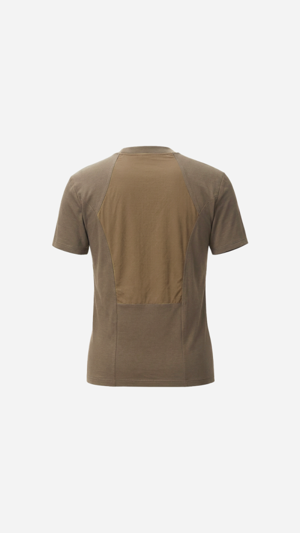 Aura Merino Tee - Brown - Image 7