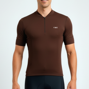 Aura Merino Tee - Chestnut - Thumbnail Image 1